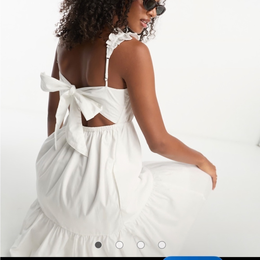 Abercrombie & Fitch Poplin Maxi Dress - Picture 2 of 10